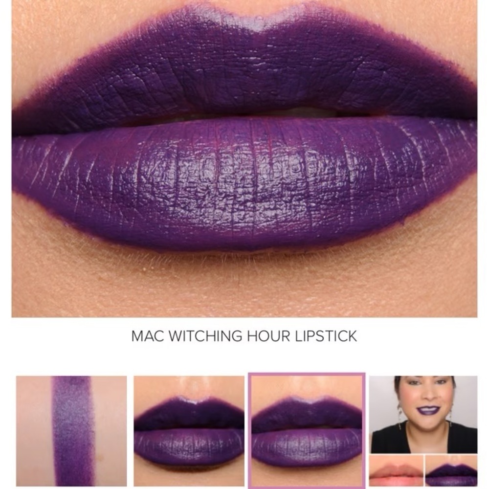 MAC Brooke Candy Witching Hour Limited Edition Purple Lipstick New in Box - Picture 3 of 4